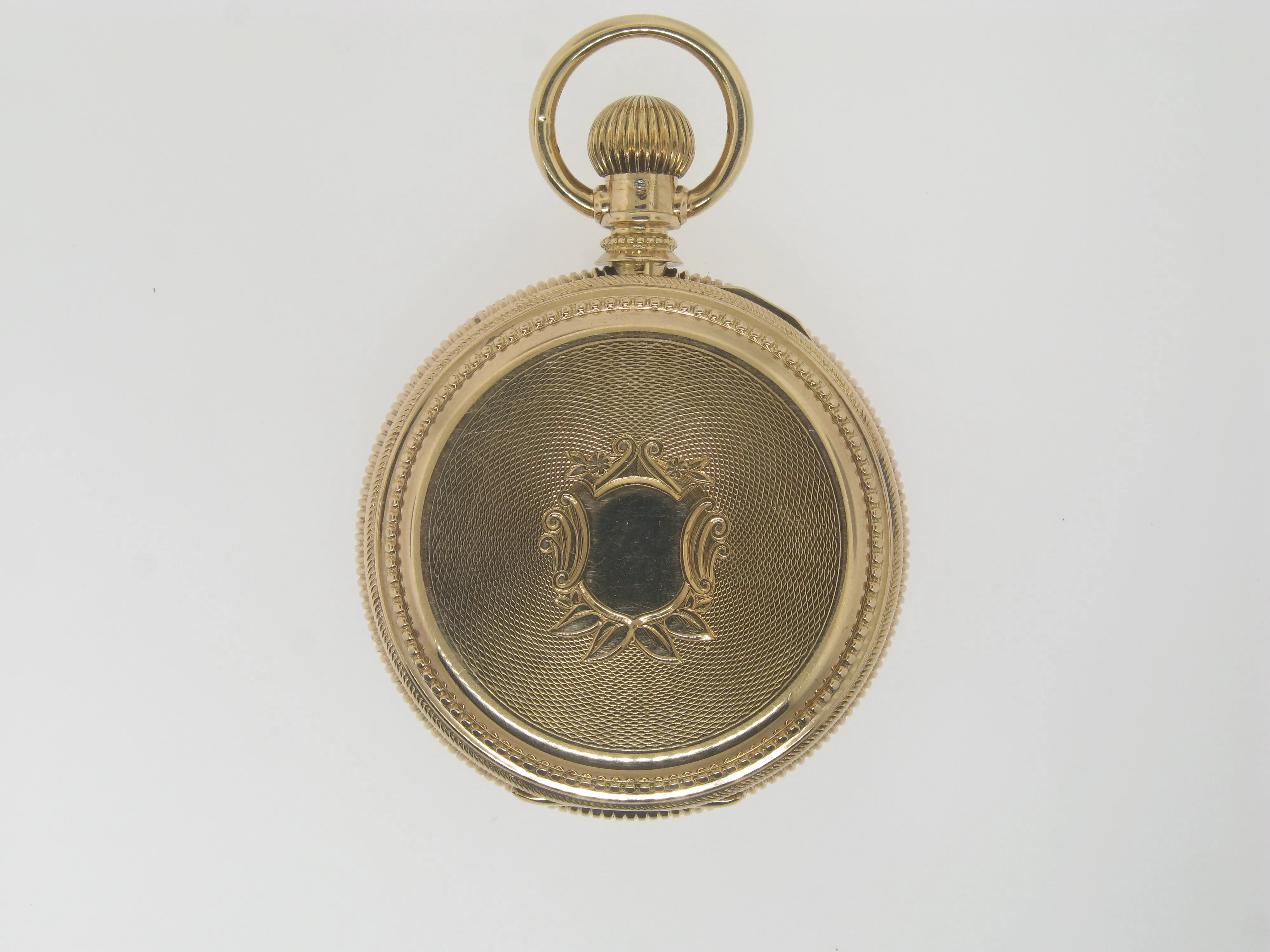 14K Yellow Gold Elgin Doctor's Pocket Watch Circa 1881 16 Size (Estate Jewelry)