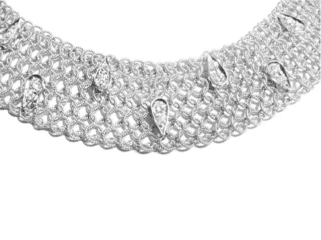 1.54ctw Round Diamond Choker Necklace