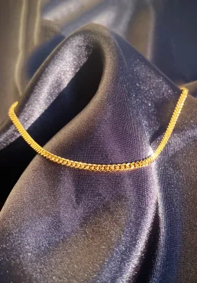 24k Curb Chain Choker