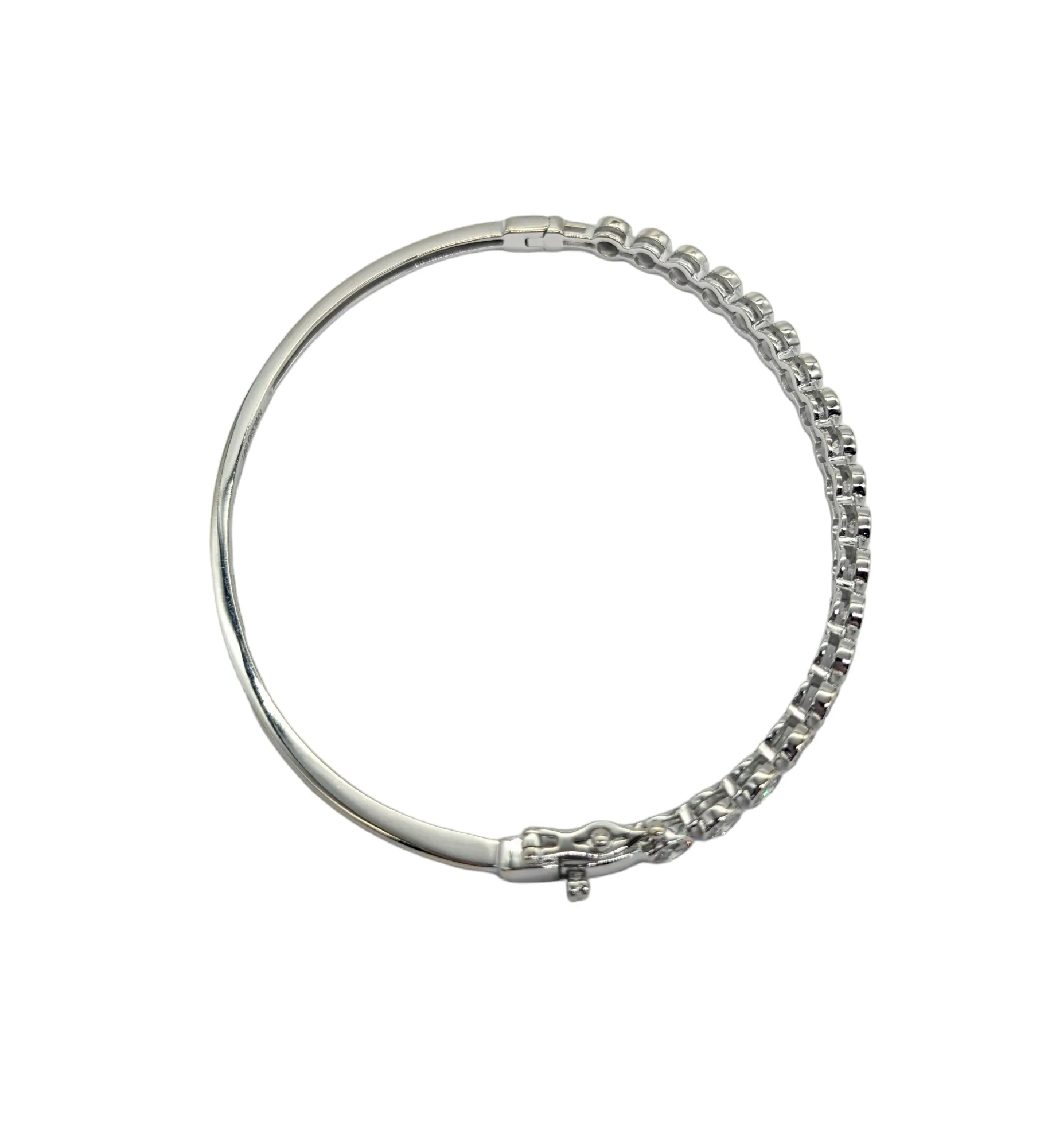 3 Carat Lab Grown Diamond Bangle Bracelet