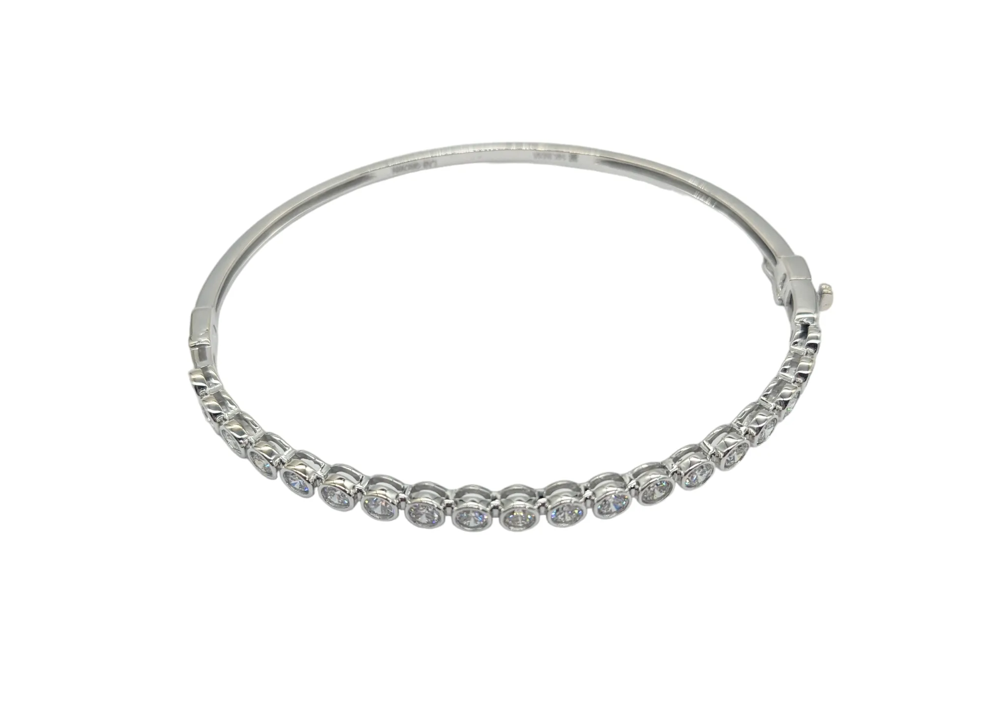 3 Carat Lab Grown Diamond Bangle Bracelet