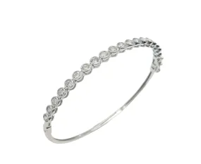 3 Carat Lab Grown Diamond Bangle Bracelet