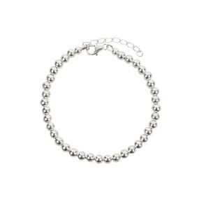 5 mm Ball 925 Sterling Silver Bracelet