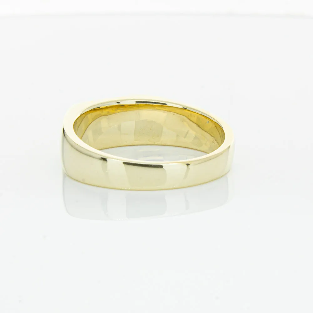 9ct Yellow Gold Rectangular Signet Ring