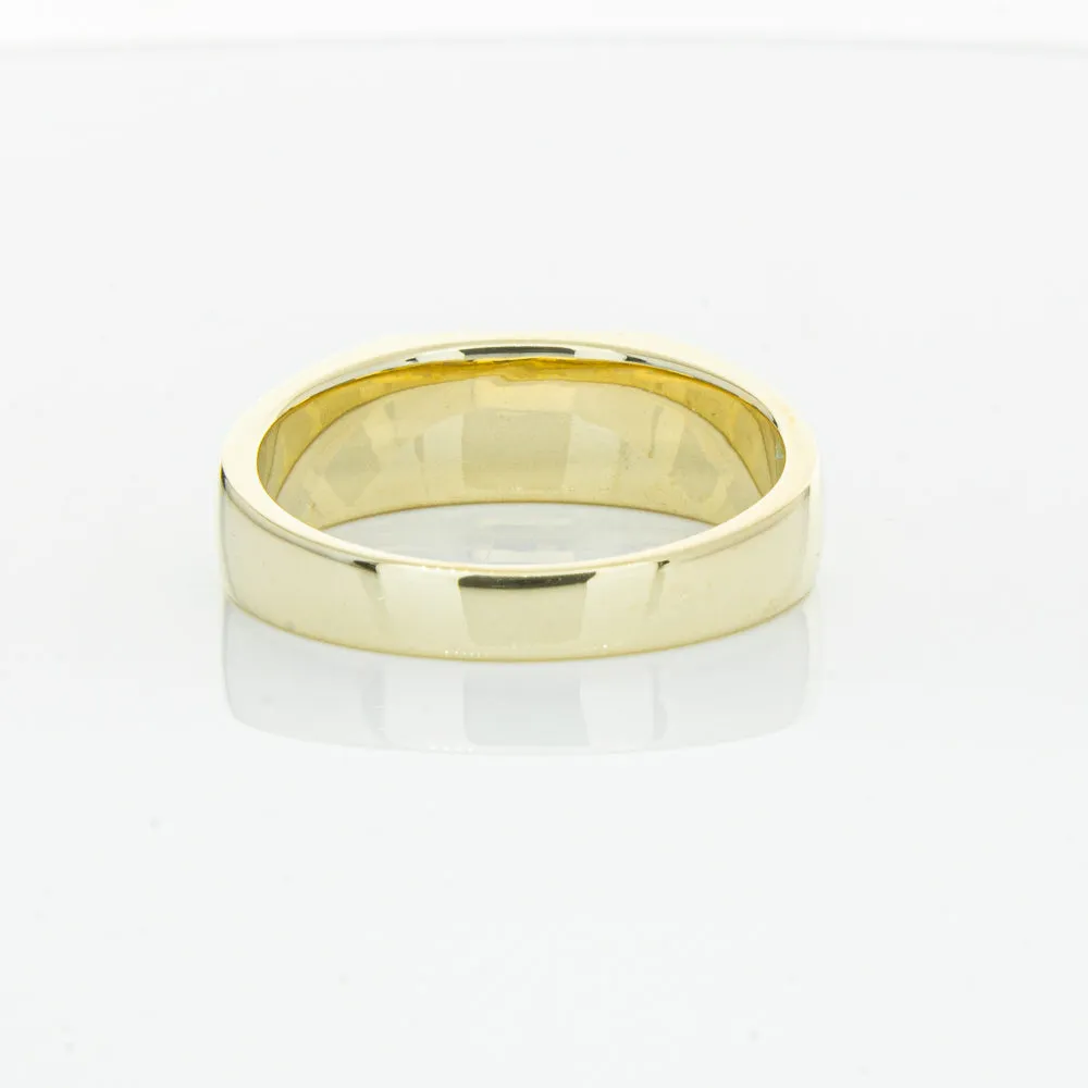 9ct Yellow Gold Rectangular Signet Ring