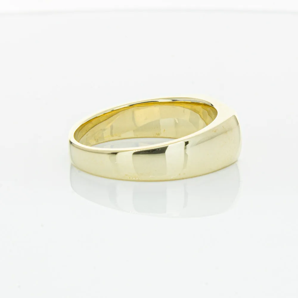 9ct Yellow Gold Rectangular Signet Ring