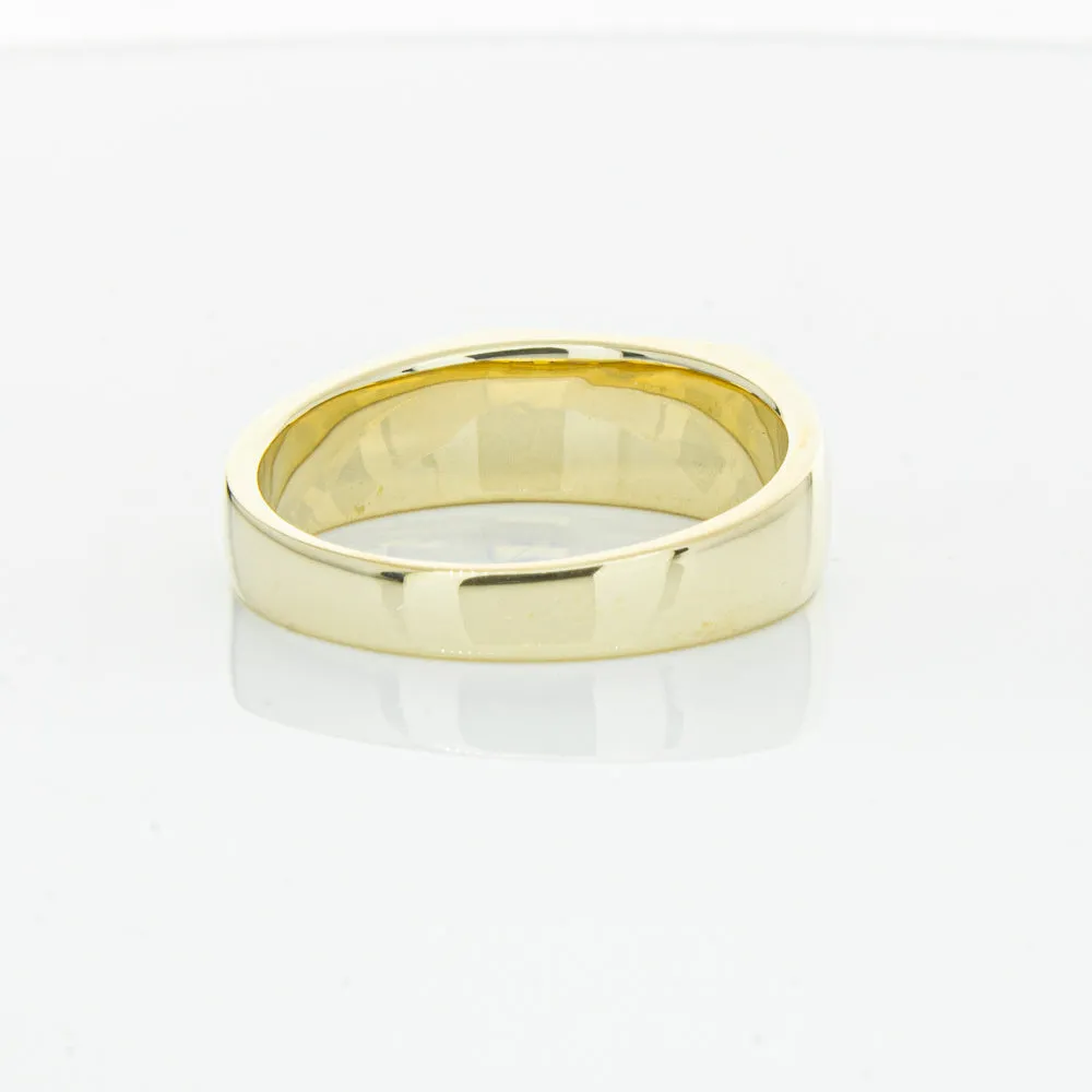 9ct Yellow Gold Rectangular Signet Ring