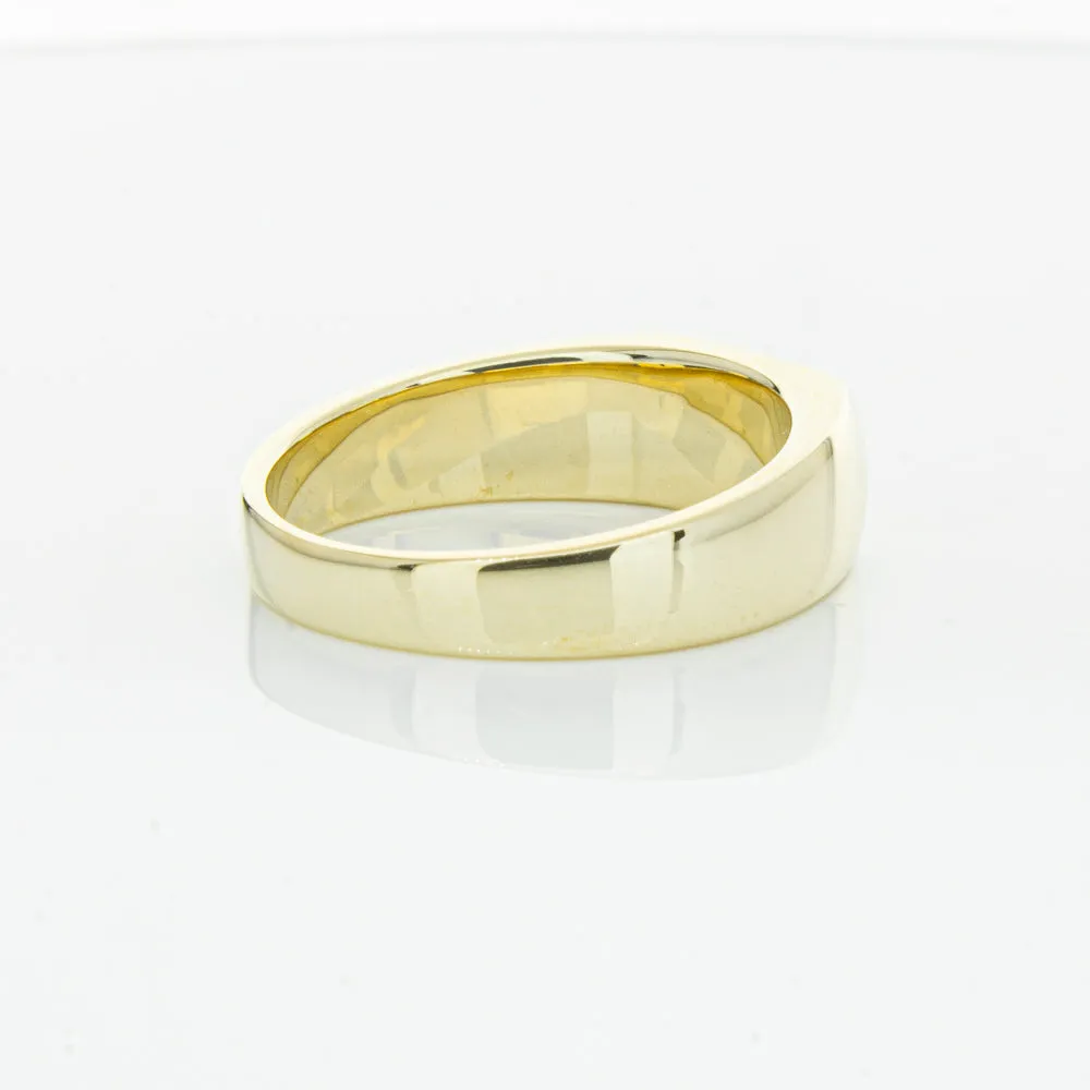 9ct Yellow Gold Rectangular Signet Ring