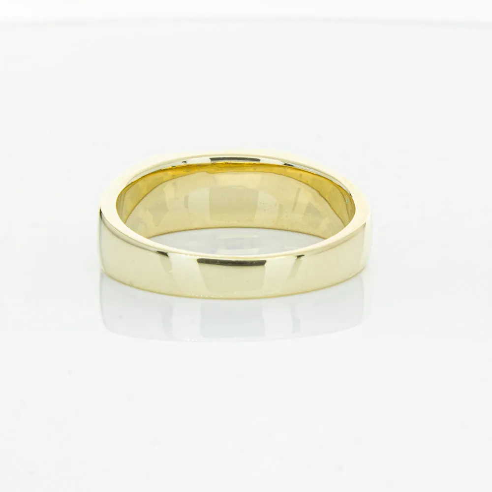 9ct Yellow Gold Rectangular Signet Ring