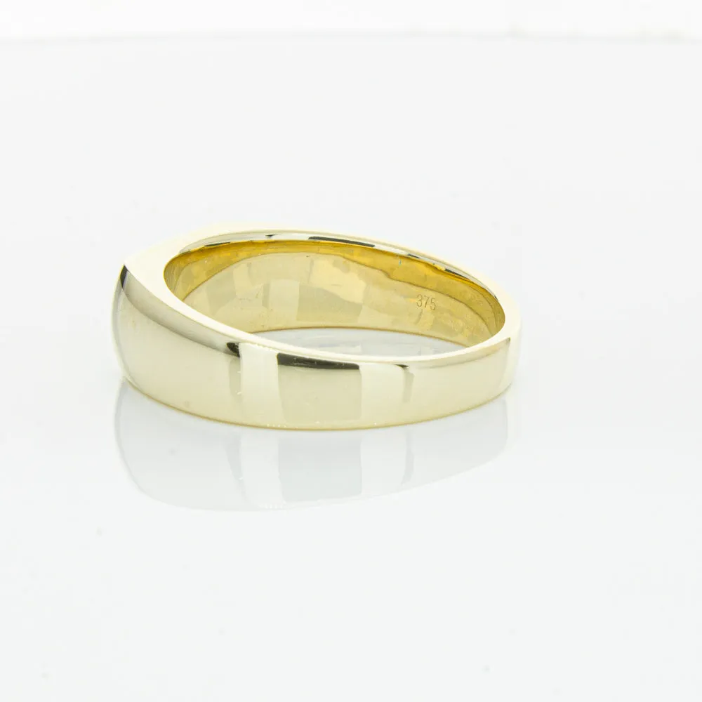 9ct Yellow Gold Rectangular Signet Ring