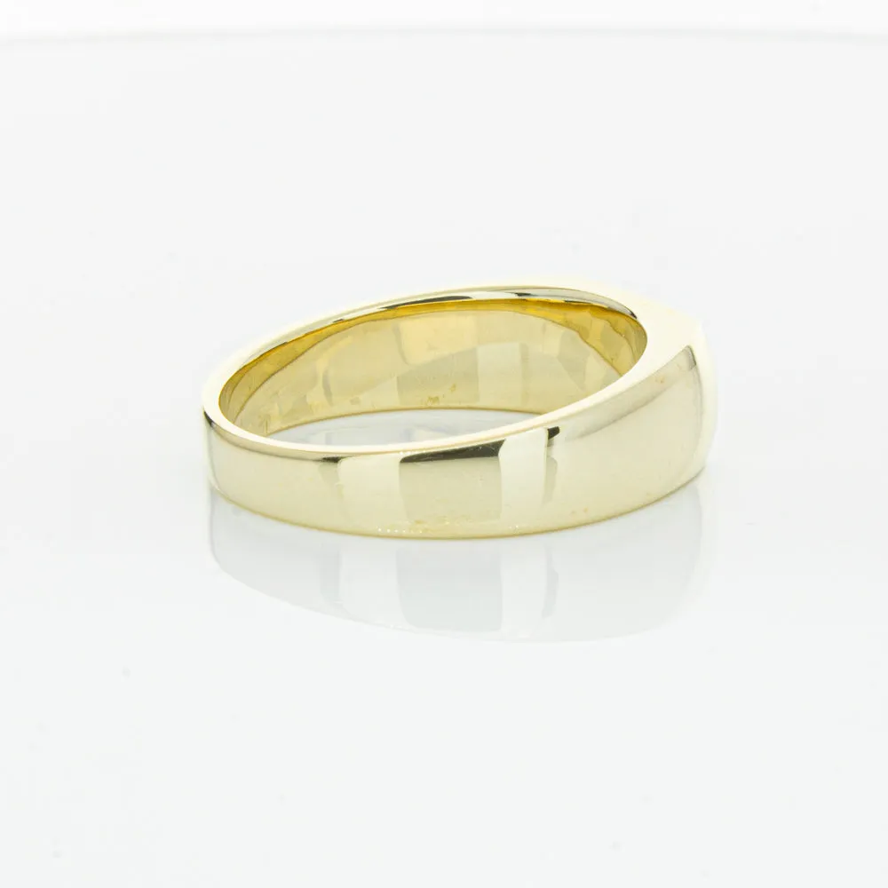 9ct Yellow Gold Rectangular Signet Ring