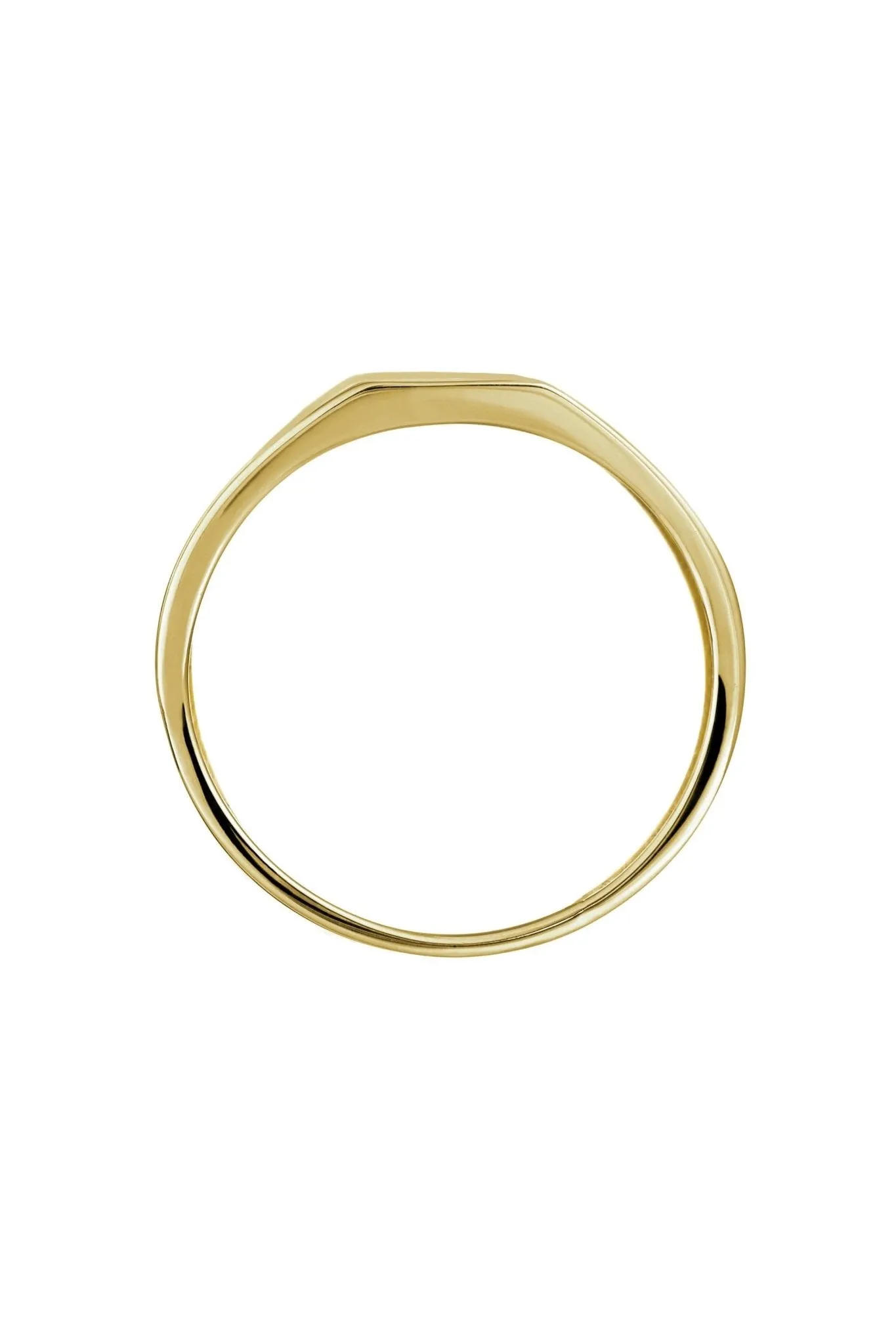 9ct Yellow Gold Square Signet Ring