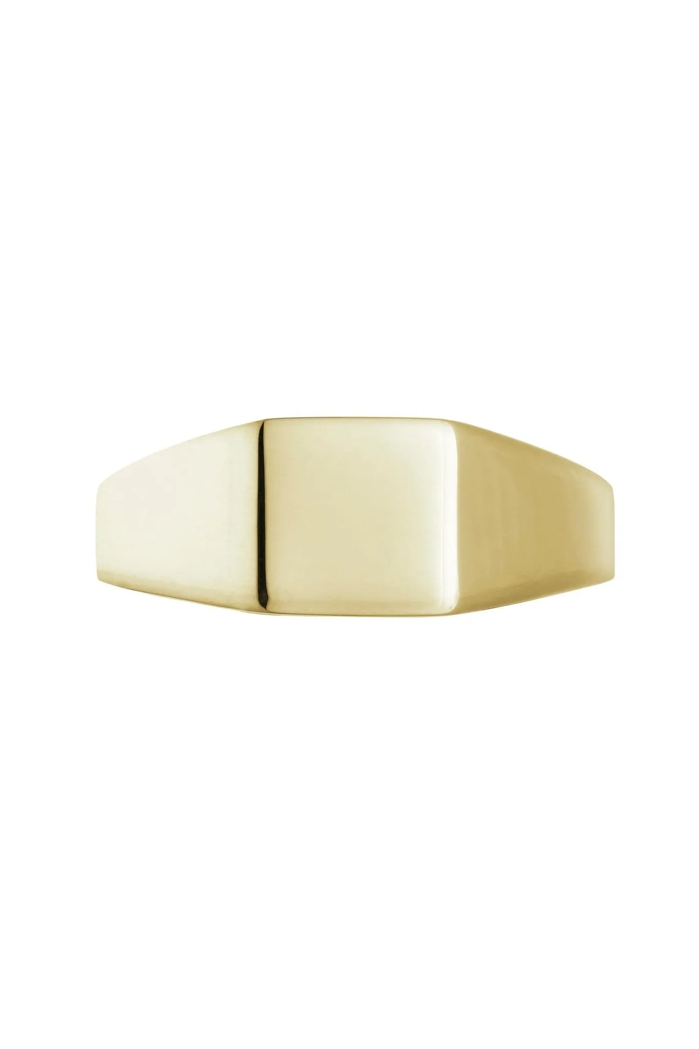 9ct Yellow Gold Square Signet Ring