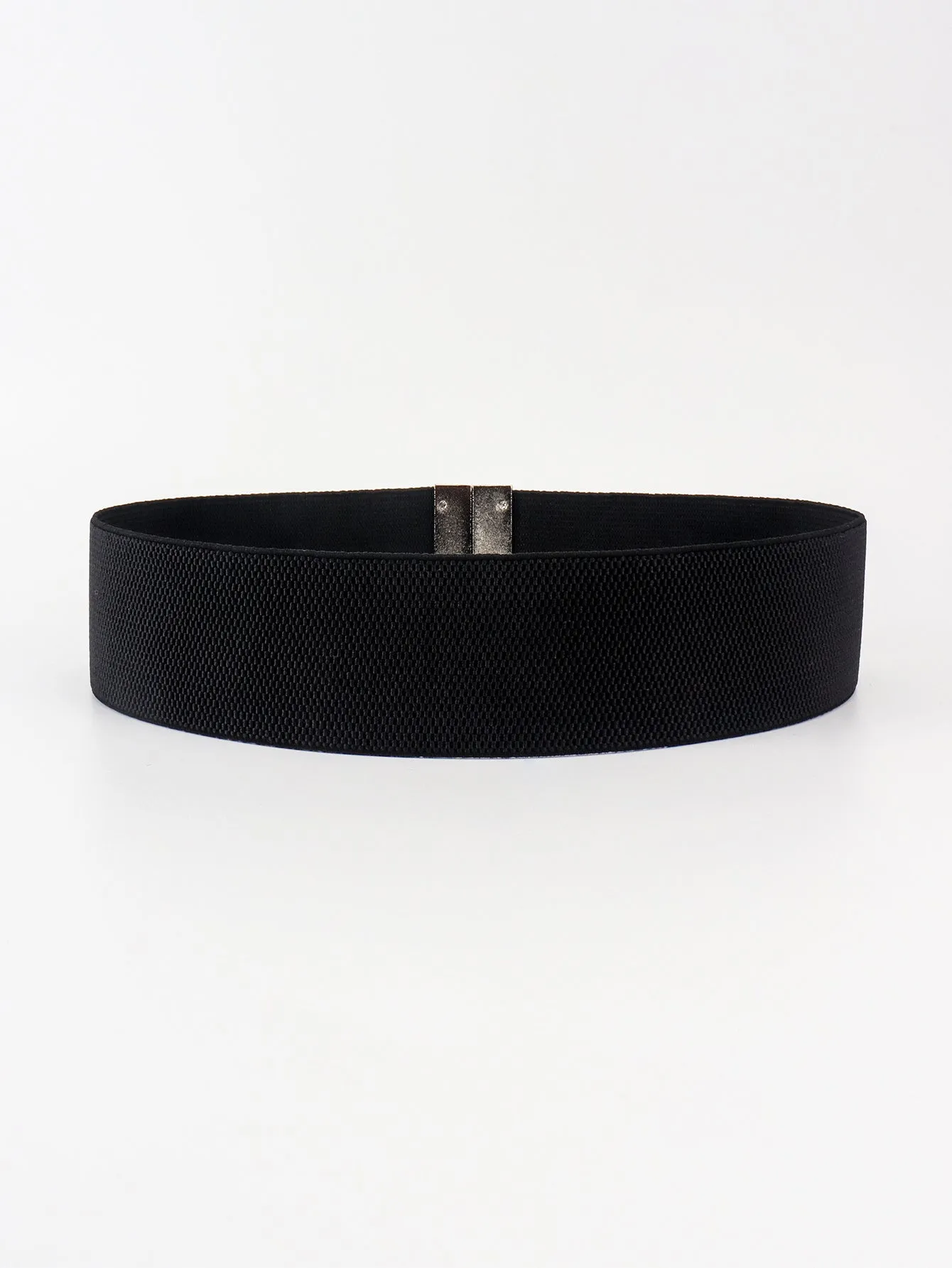 A World Full Of Trends Alloy Buckle Elastic Belt