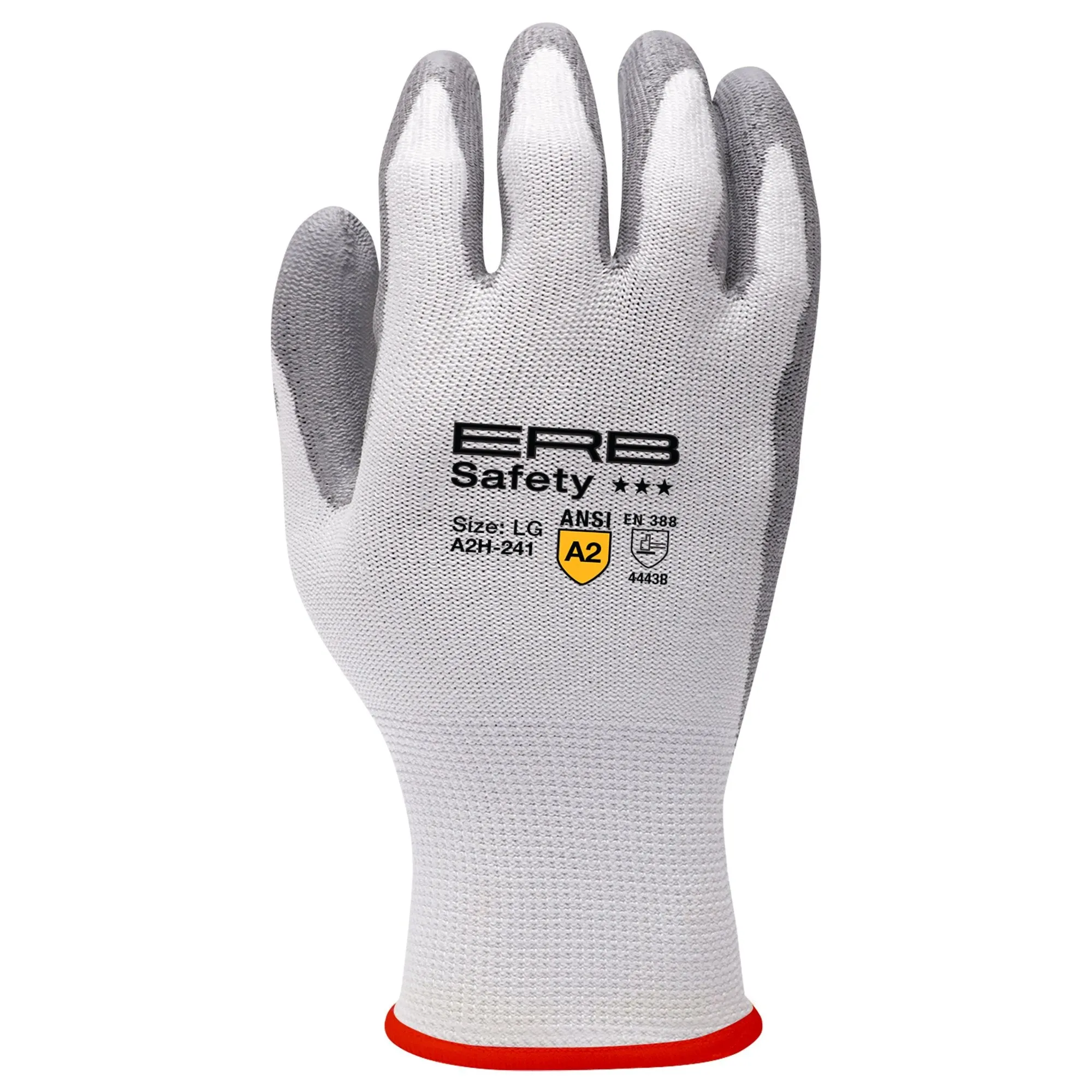 A2H-241 HPPE Cut Glove with PU Coating 12pair