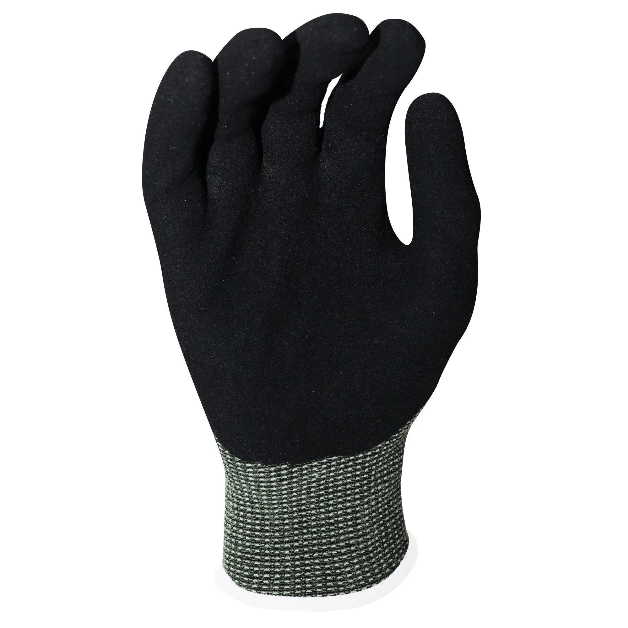 A7A-120 HPPE Cut Glove with Nitrile Sandy Coating 12 pair