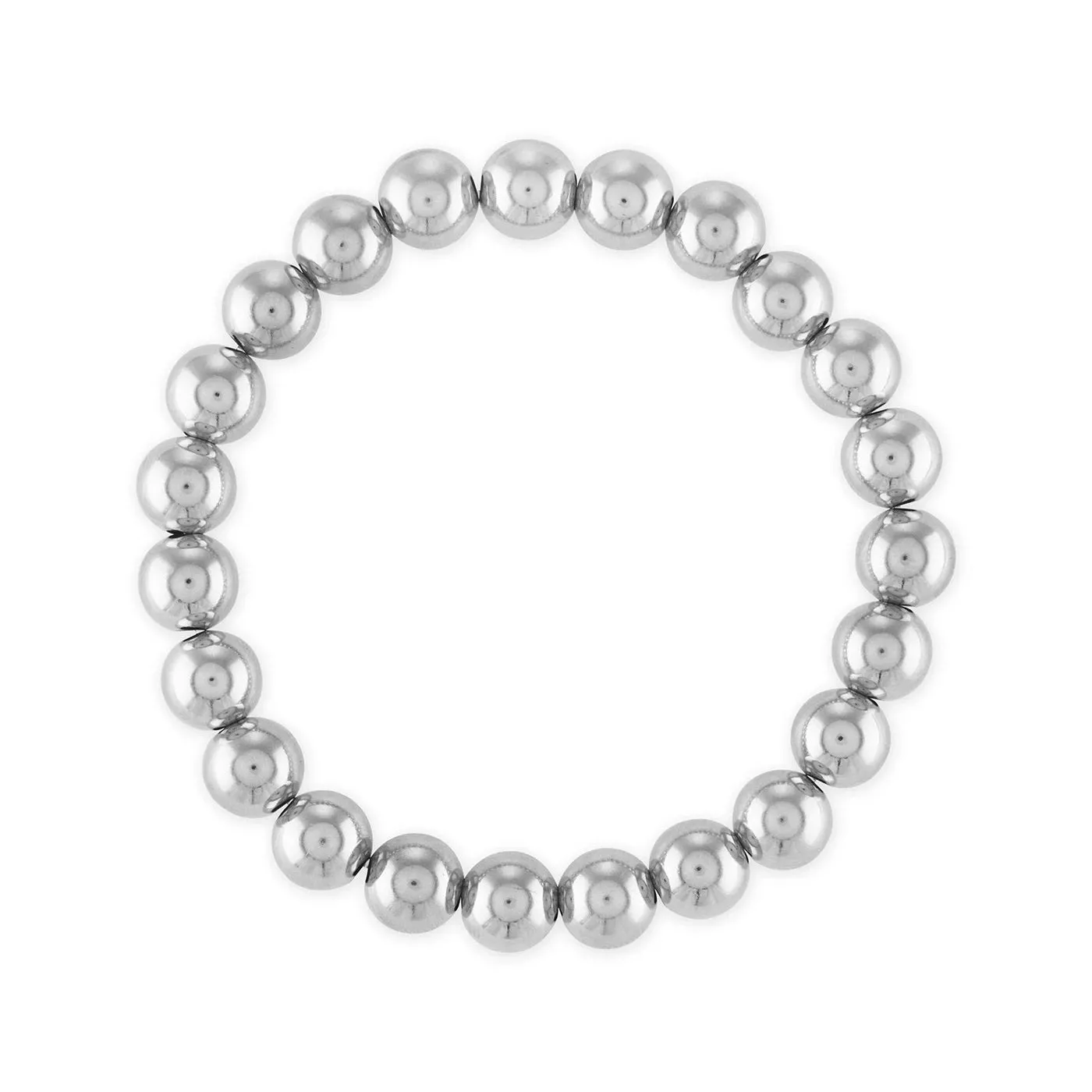 Alexa Leigh - 8mm Sterling Silver Ball Bracelet