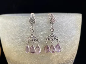 Amethyst Drop Earrings