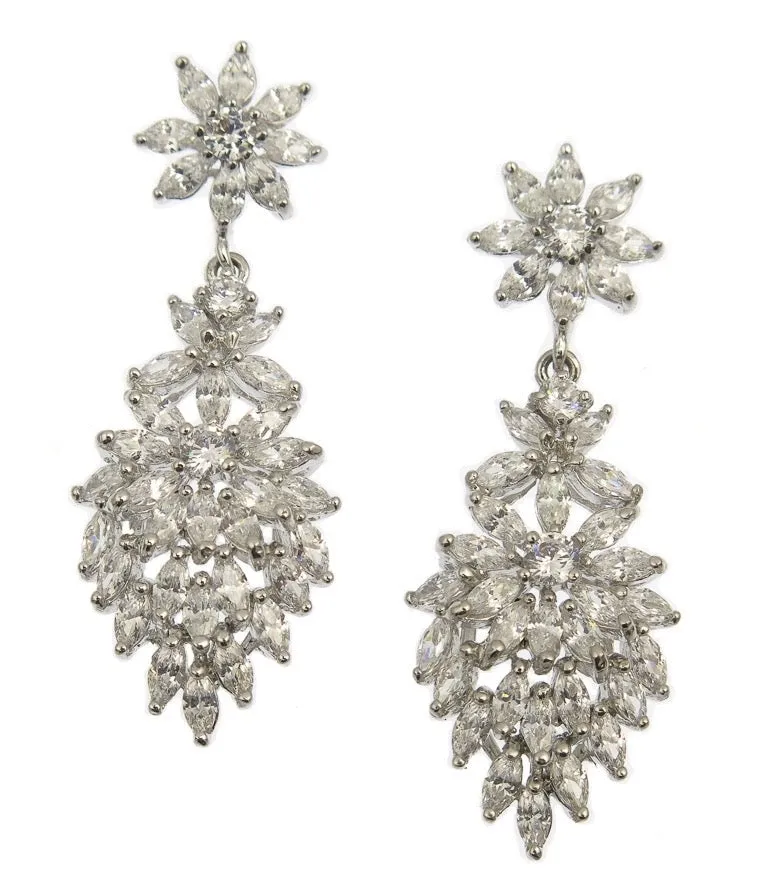 Annaliese Floral Statement Earring