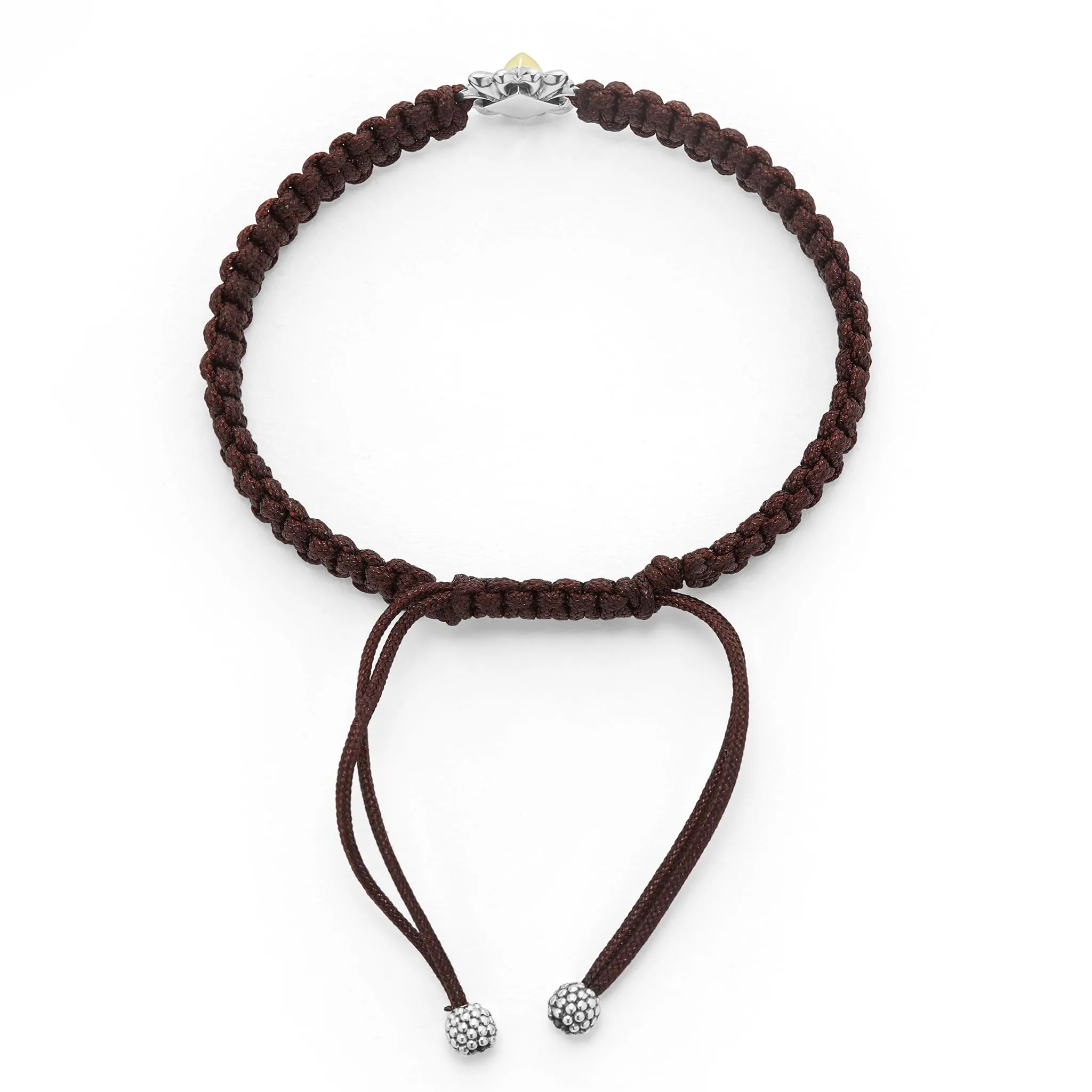 Anthem Brown Macrame Medieval Bracelet