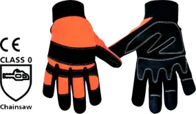 Anti-Cut Chainsaw Gloves - Left Hand Protected