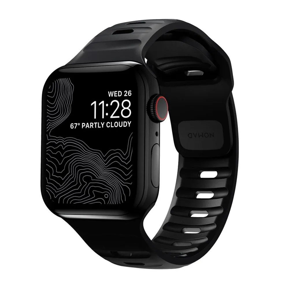 Apple Watch (38/40/SE/41/42mm) Nomad Sport Band Rem - Black