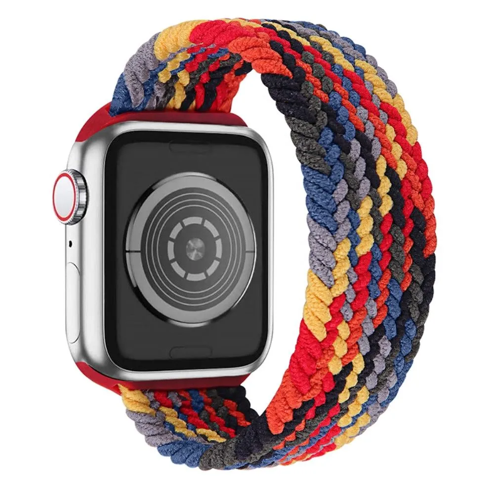 Apple Watch (41mm) elastic watch strap - Colorful Black / Size: M