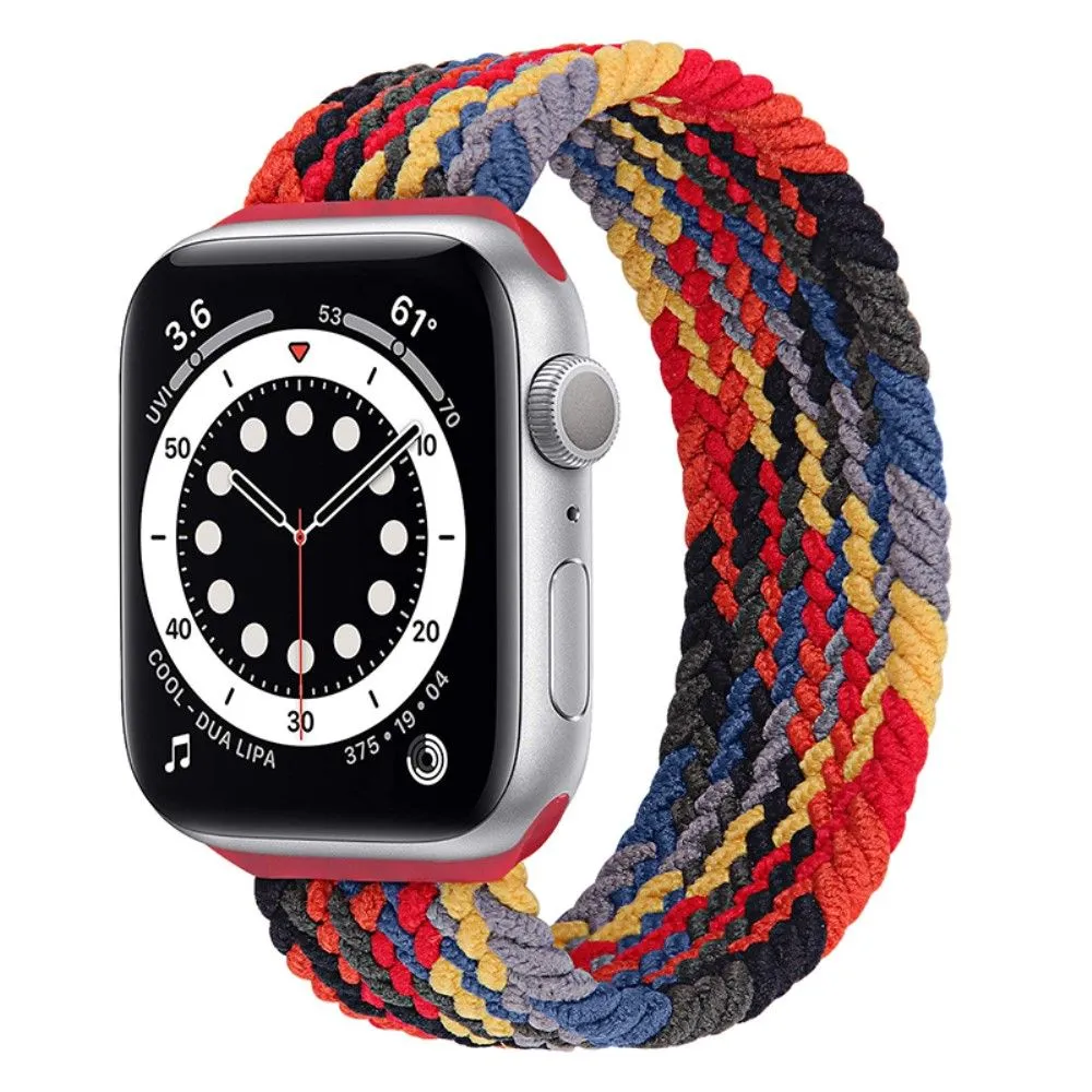 Apple Watch (41mm) elastic watch strap - Colorful Black / Size: M