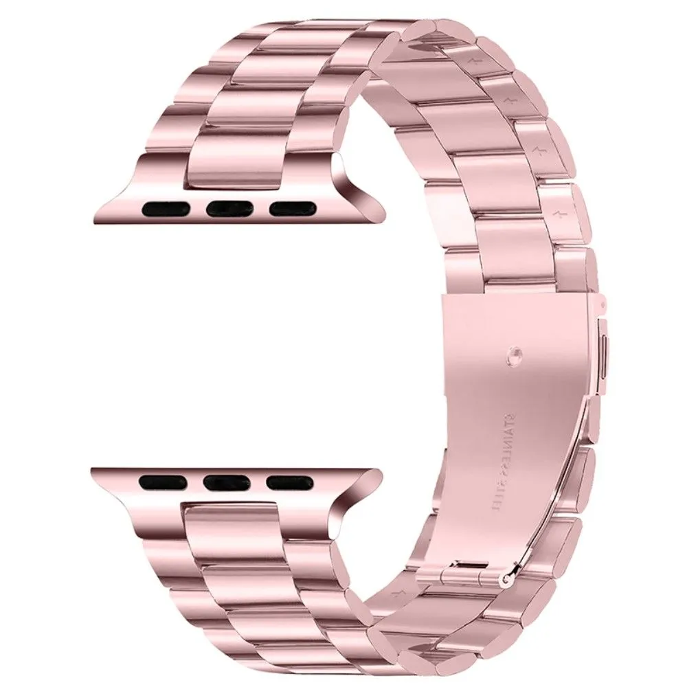 Apple Watch (45mm) stainless steel watch strap - Rose Pink