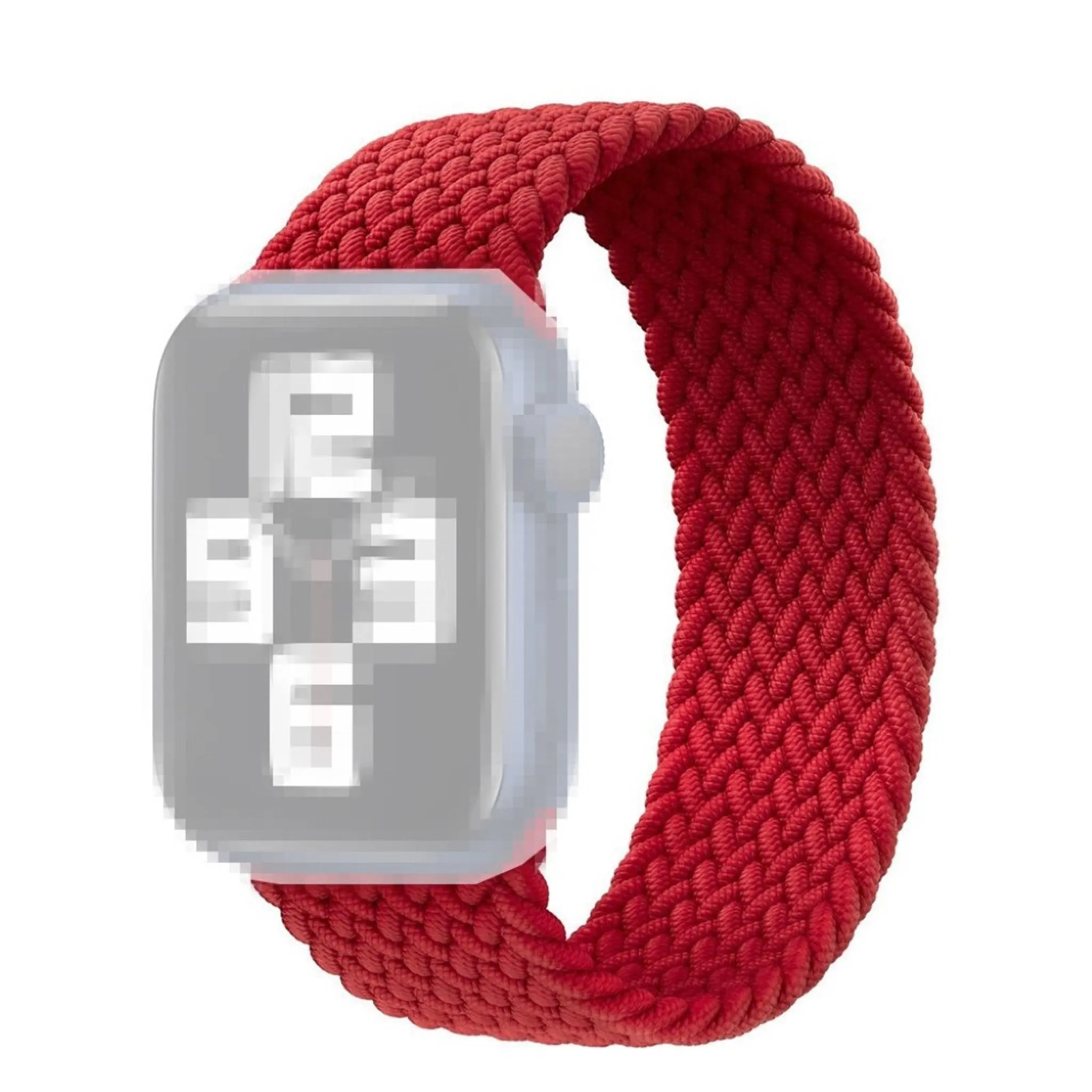 Apple Watch Series 6 / 5 44mm nylon watch band - Red / Size: L