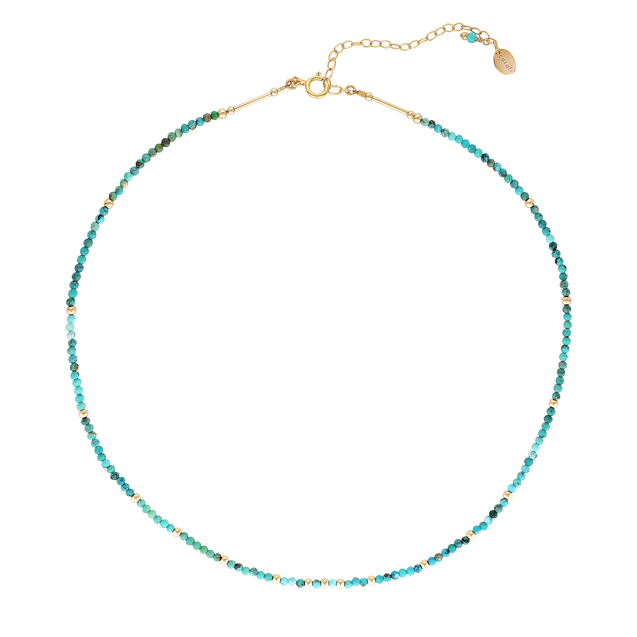 Aruba Choker Necklace ~ Turquoise