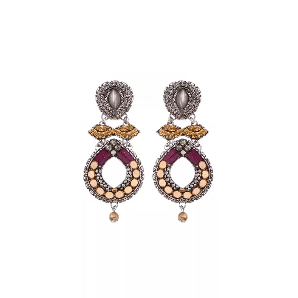 Ayala Bar - N1891 Cherry Blossom Aster Earring