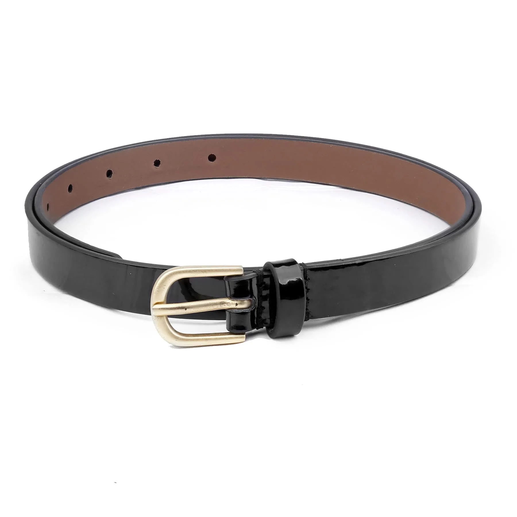 Bacca Bucci Women Leather Belts with Imported Nickle Free Buckle | Width : 20 MM | Solid Color Luster Finish Belt