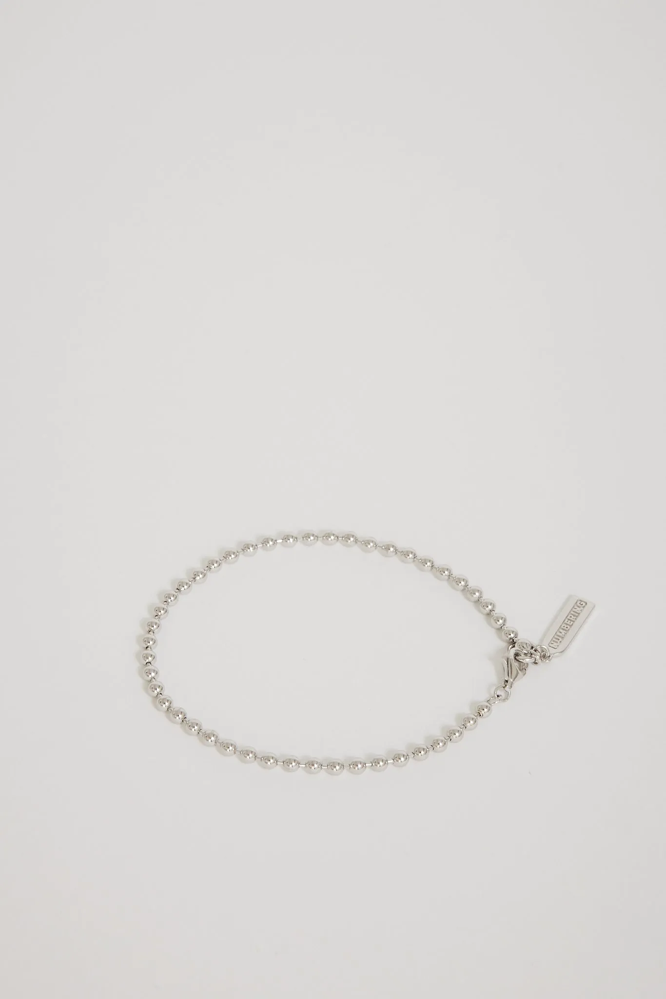 Ball Chain Bracelet Silver