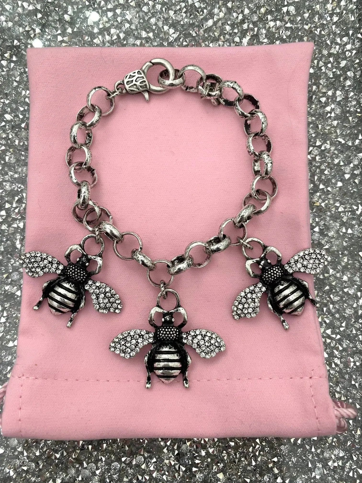 Barberini Bee Bracelet - Silver