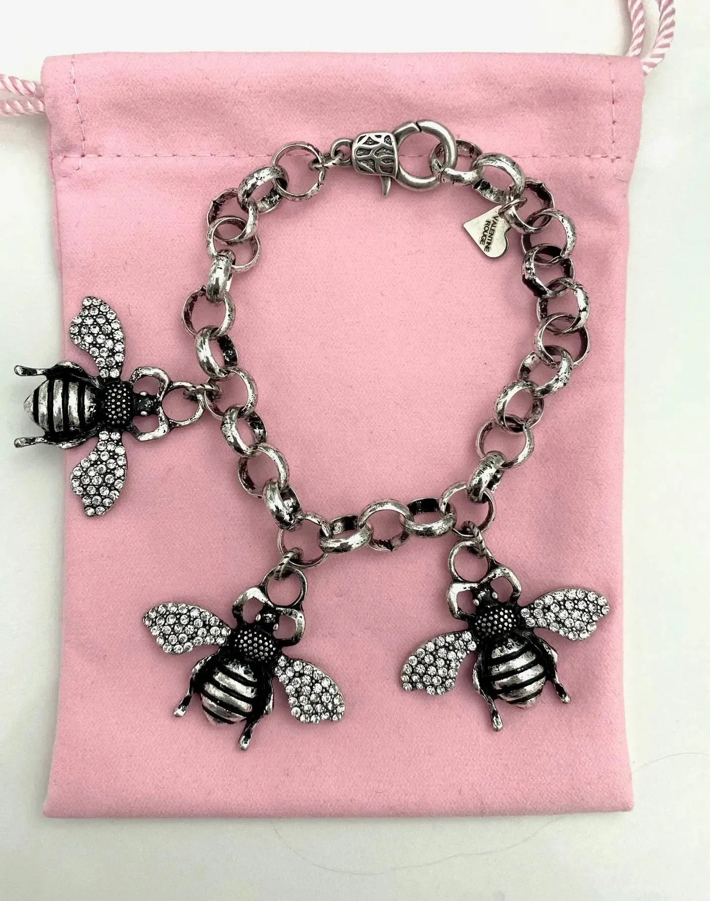 Barberini Bee Bracelet - Silver