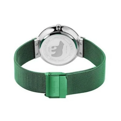 Bering Charity polished/brushed silver Green wash