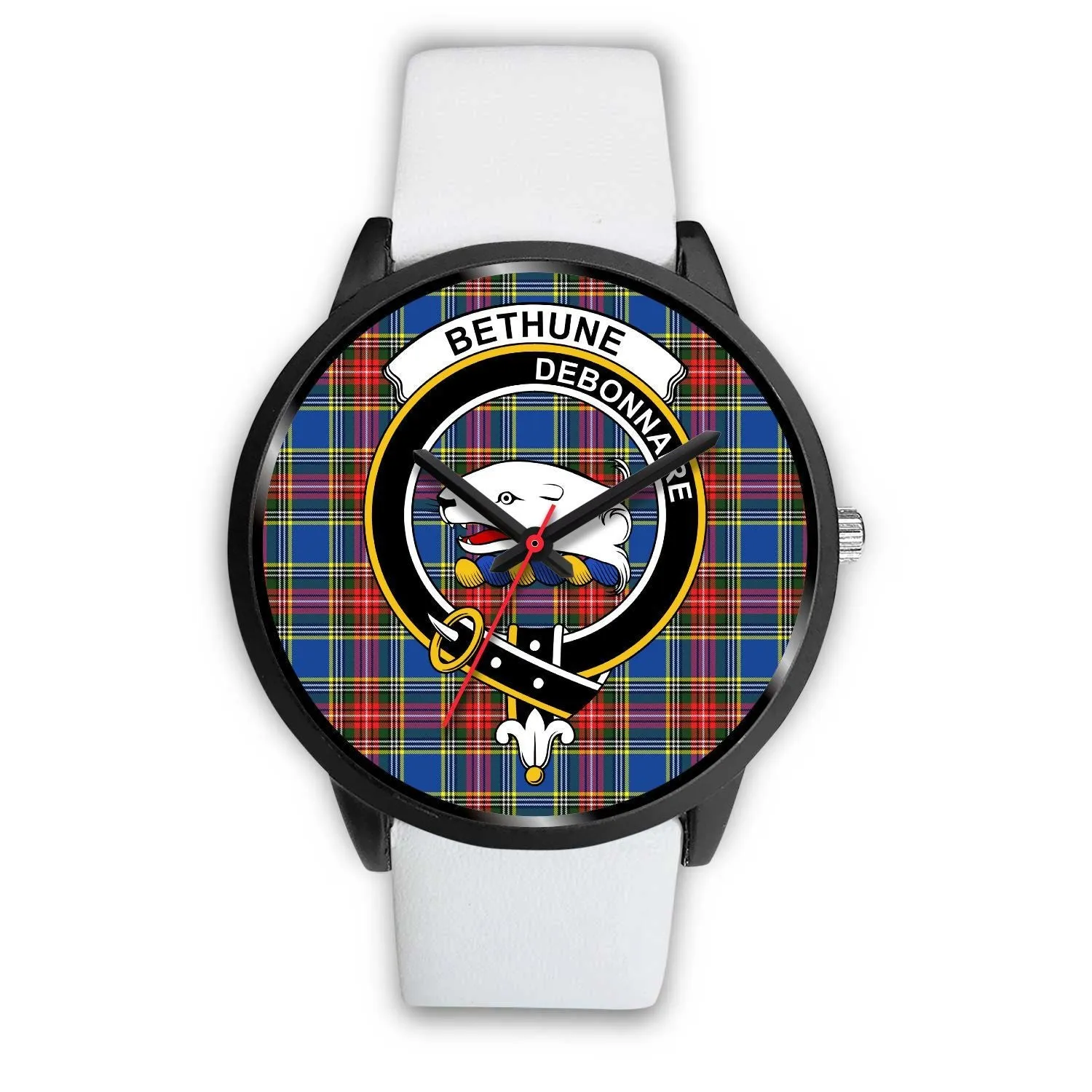 Bethune Clan Badge Tartan Black Watch