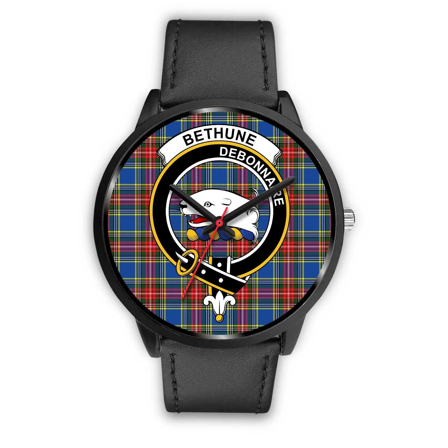 Bethune Clan Badge Tartan Black Watch