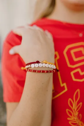 Blond Genius - Iowa State Ultimate Bracelet Stack