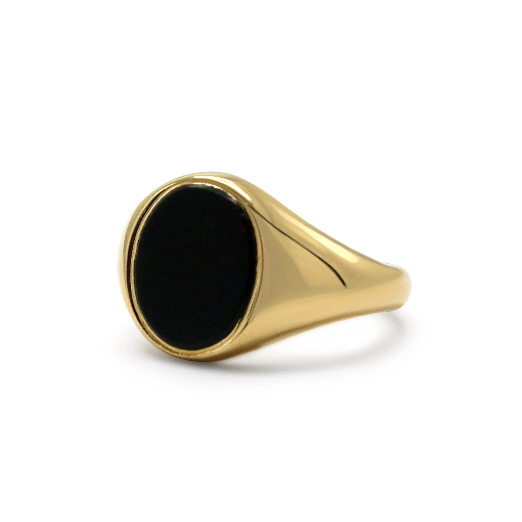 Bloodstone Signet Ring - 18ct Yellow Gold