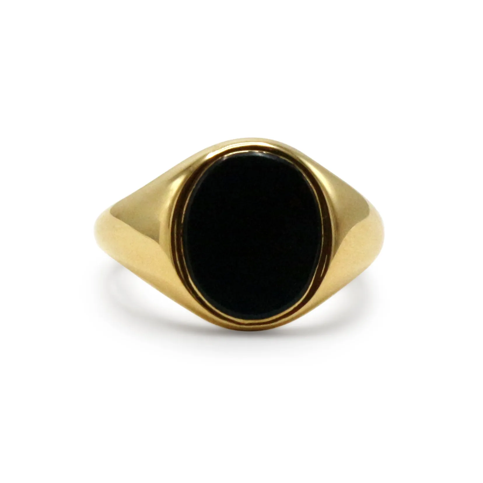 Bloodstone Signet Ring - 18ct Yellow Gold