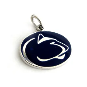 Blue Lion Logo Medium Charm