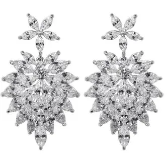 Bluma Floral Statement Earring