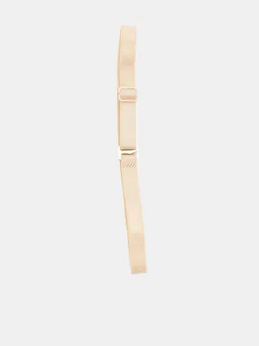 Bra Strap Choker (JW25-BEIGE-SILVER)