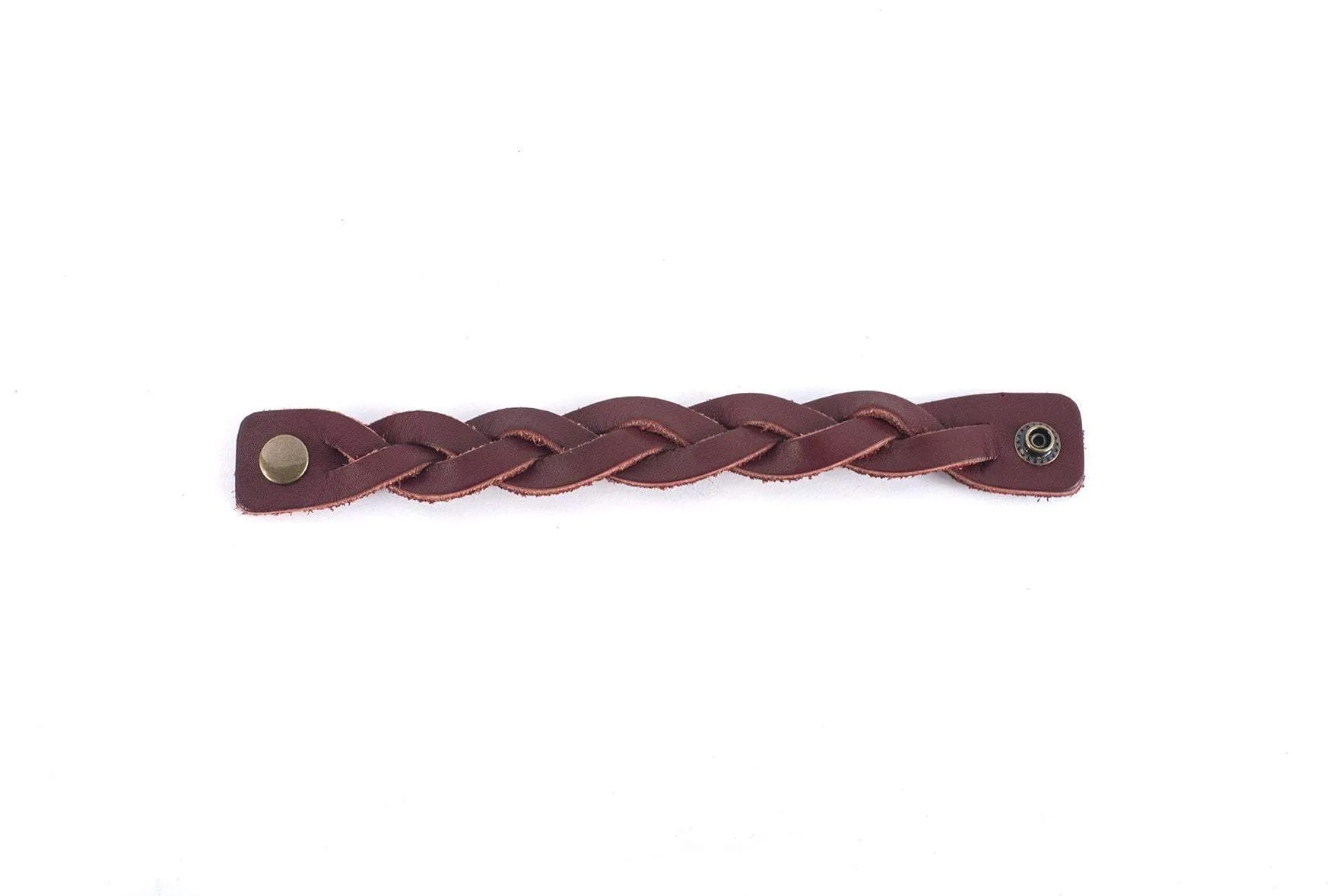 BRAIDED LEATHER BRACELET