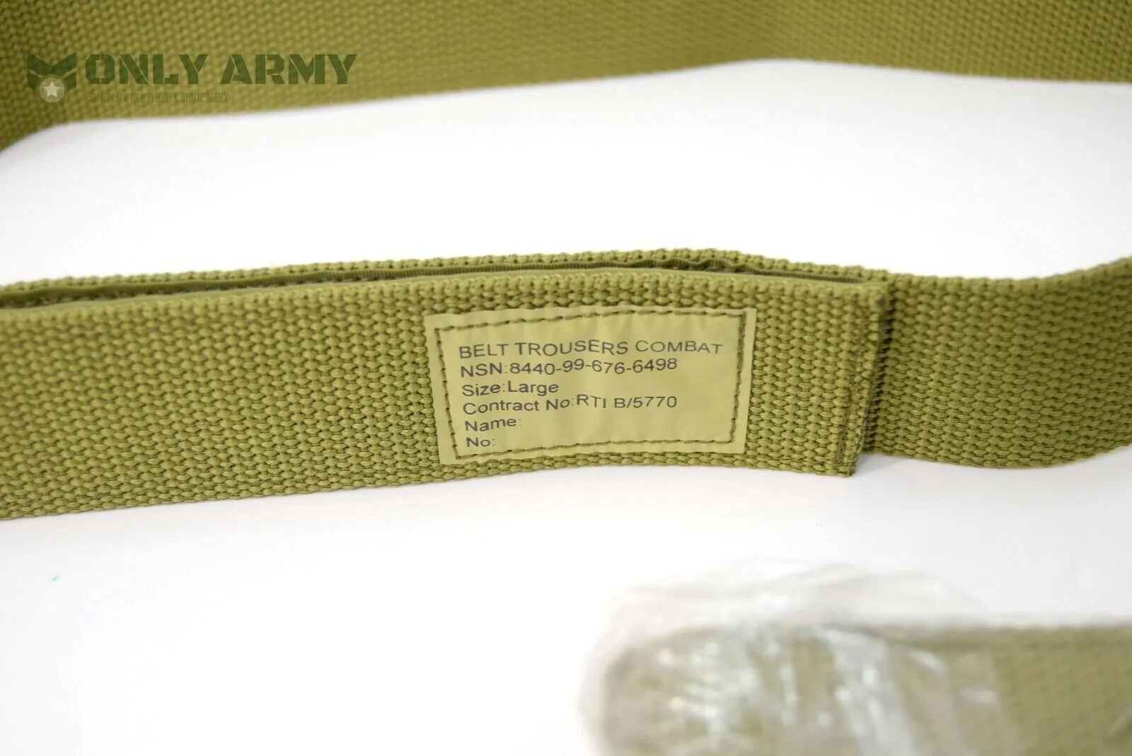 British Army PCS Velcro Combat Belt Cadet Soldier Combat Trouser