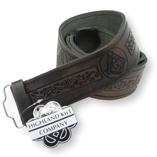 Bronze Wash Kilt Belts