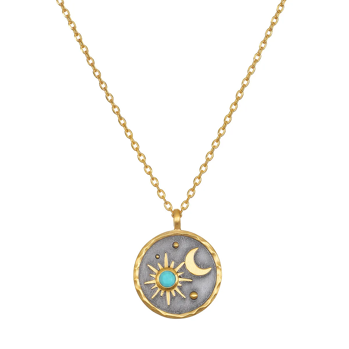 Celestial Birthstone Necklace - December