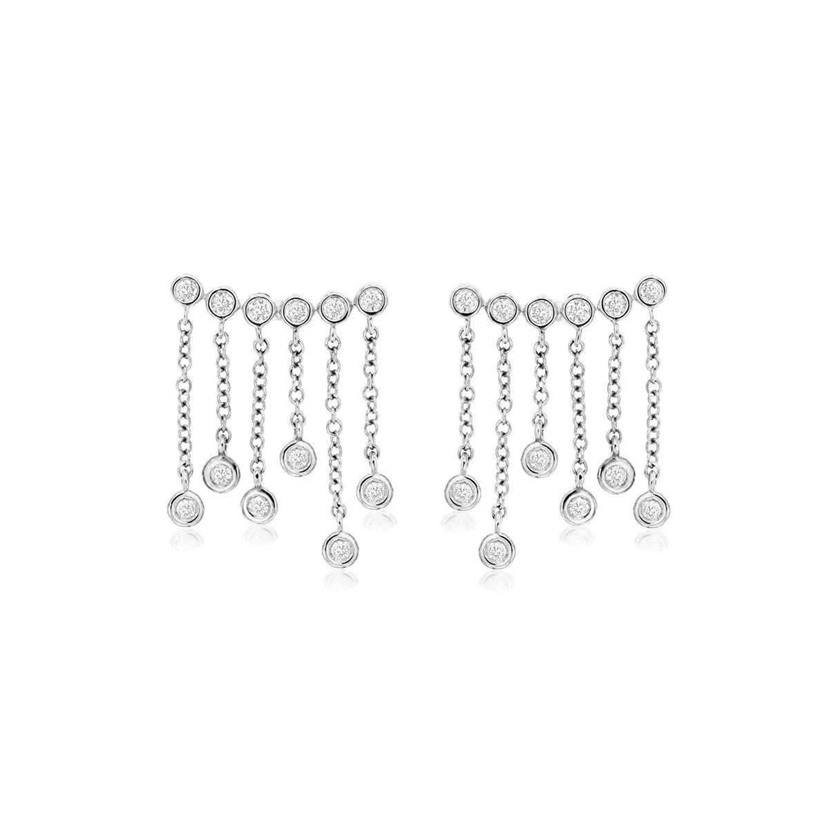 Chandelier Diamond Earrings